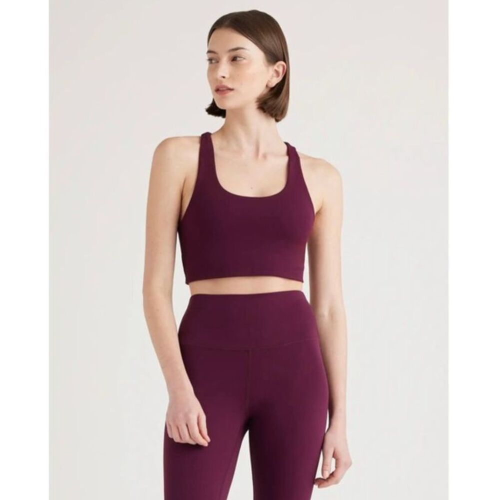 Quince Women's Plum Sports Bra
